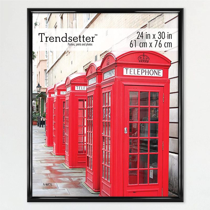 Photo 1 of MCS Trendsetter Poster Frame, Black, 24 x 30 in, Single
