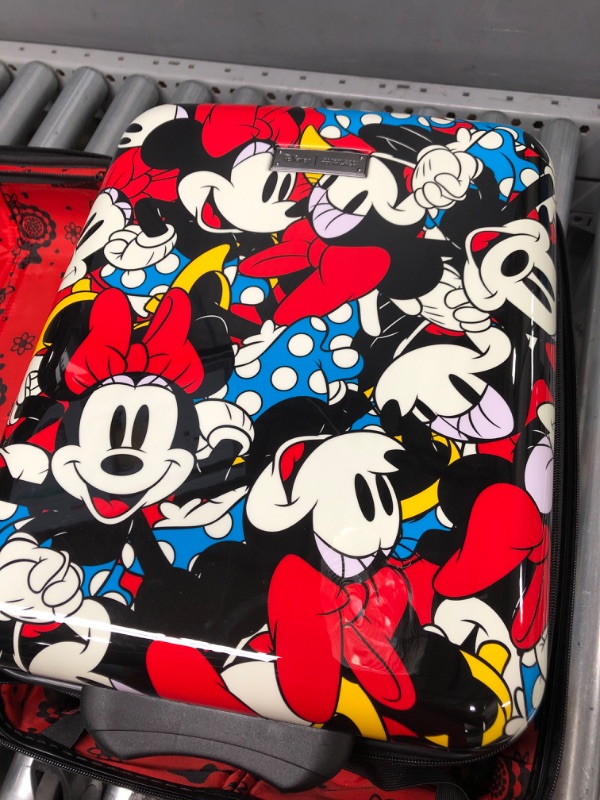 Photo 5 of American Tourister Disney Hardside Luggage with Spinners, Minnie Mouse 2, 2-Piece Set (18/20) 2-Piece Set (18/20) Minnie Mouse 2