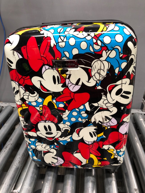 Photo 3 of American Tourister Disney Hardside Luggage with Spinners, Minnie Mouse 2, 2-Piece Set (18/20) 2-Piece Set (18/20) Minnie Mouse 2