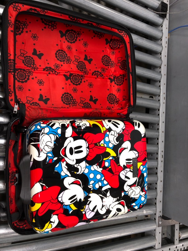 Photo 4 of American Tourister Disney Hardside Luggage with Spinners, Minnie Mouse 2, 2-Piece Set (18/20) 2-Piece Set (18/20) Minnie Mouse 2