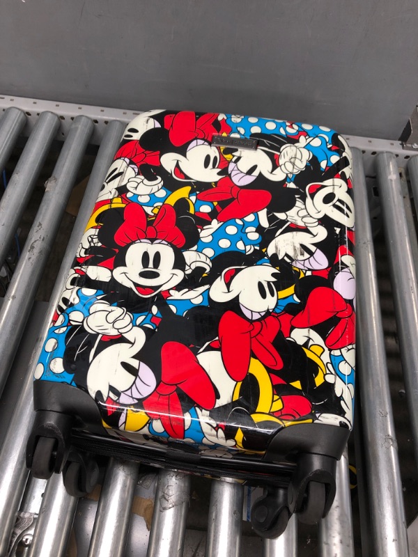 Photo 2 of American Tourister Disney Hardside Luggage with Spinners, Minnie Mouse 2, 2-Piece Set (18/20) 2-Piece Set (18/20) Minnie Mouse 2