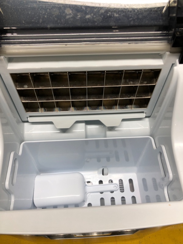 Photo 4 of Silonn Countertop Ice Cube Ice Makers, 45lbs Per Day, Auto Self-Cleaning & New Wave Enviro Products BPA Free Tritan™ Bottle, 3-Gallon