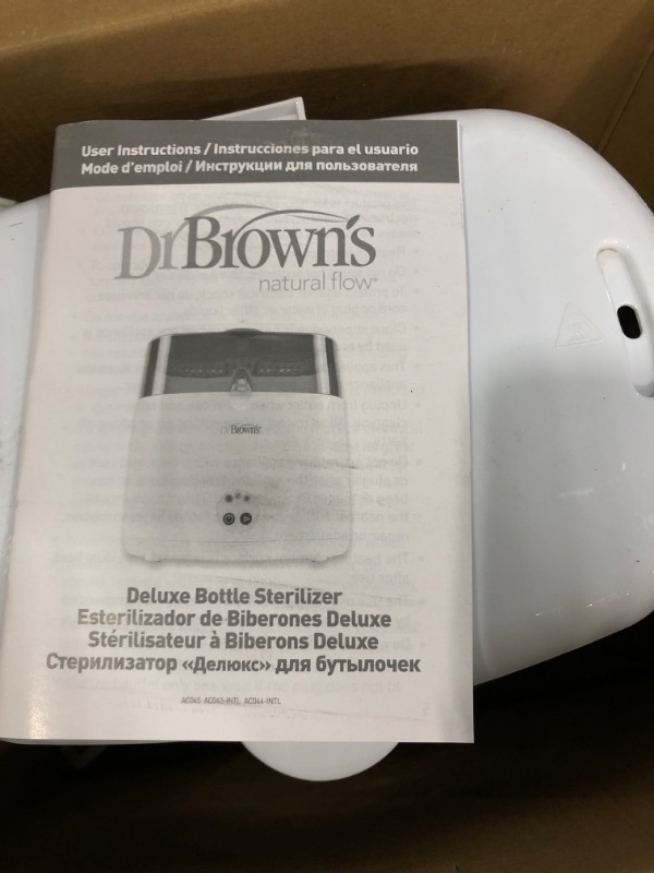 Photo 4 of Dr. Brown's Deluxe Electric Baby Bottle and Pacifier Sterilizer