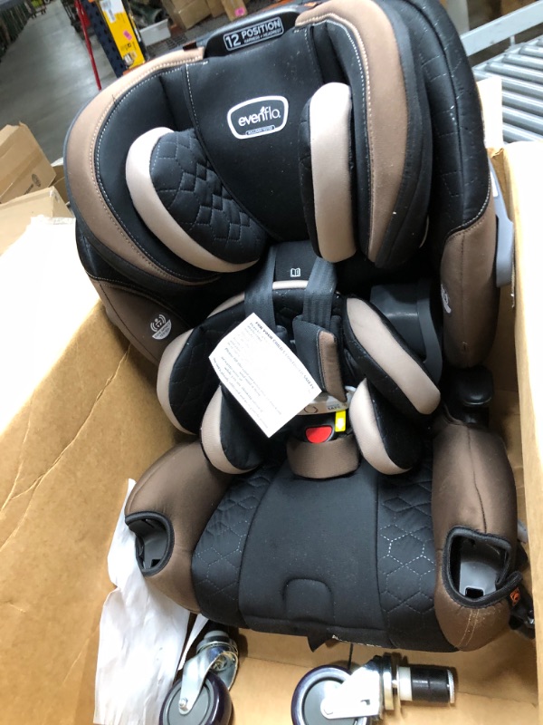 Photo 2 of Evenflo All4One DLX 4-In-1 Convertible Car Seat (Belmont Brown)