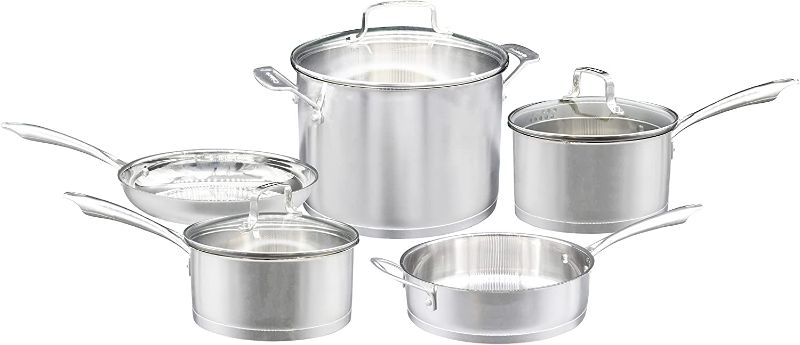 Photo 1 of Cuisinart 8-Piece Professional Stainless Cookware Set
