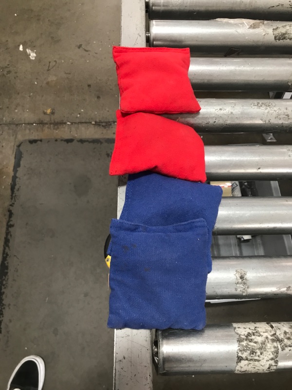 Photo 1 of ***4 PACK OF BEAN BAGS***
2 RED AND 2 BLUE