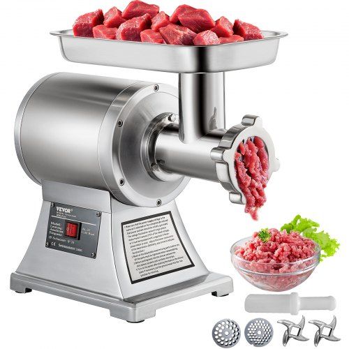 Photo 1 of NONFUNCTIONAL-Commercial Stainless Steel 450lbs Meat Grinder Blade Plate Sausage Stuffer FDA
