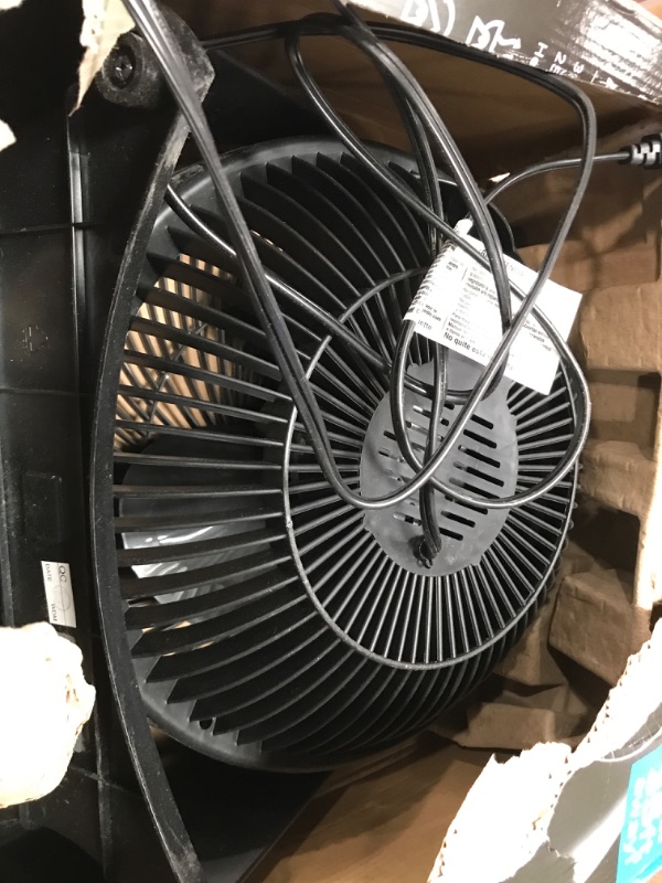 Photo 2 of 12 in. 3 Speed Whole Room Circulator Floor Fan