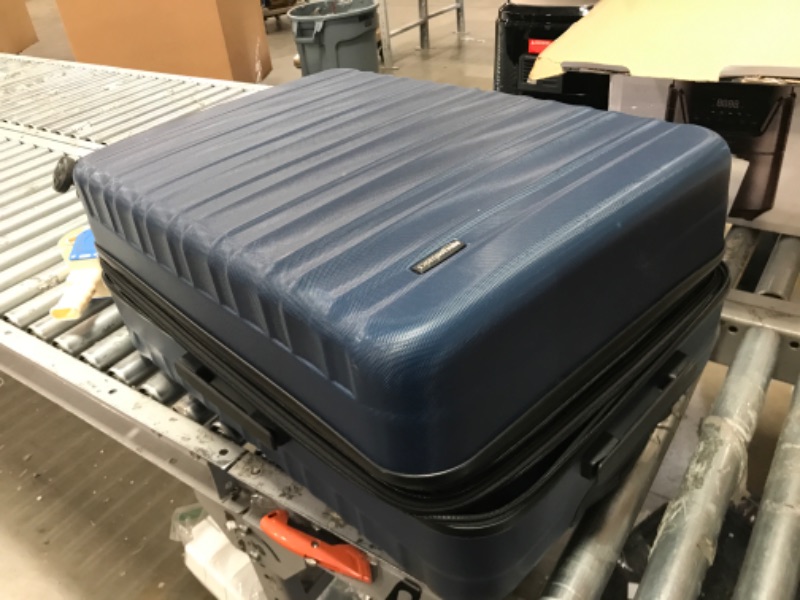 Photo 1 of AMAZON BASICS 3 Piece Set Suitcase Spinner Hardshell Lightweight
