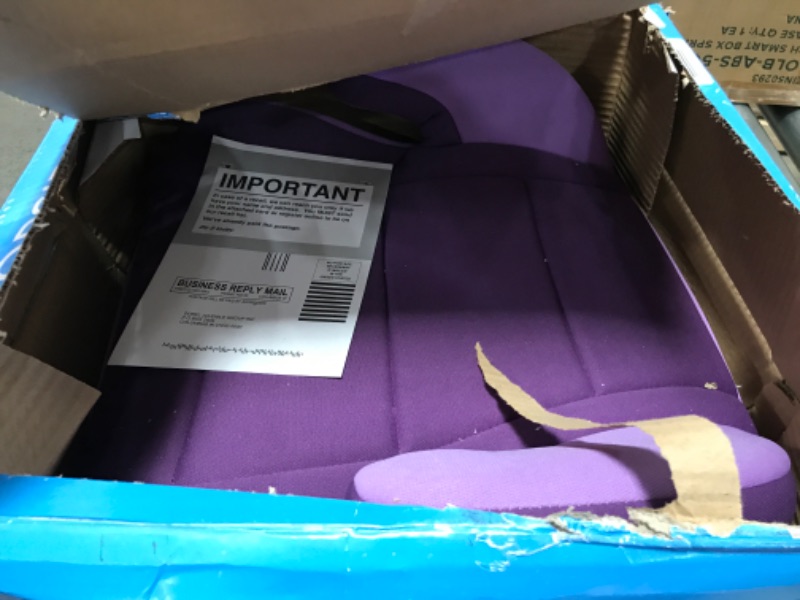 Photo 2 of Cosco Topside Child Safe Belt Positioned Backless Booster Car Seat, Purple Grape