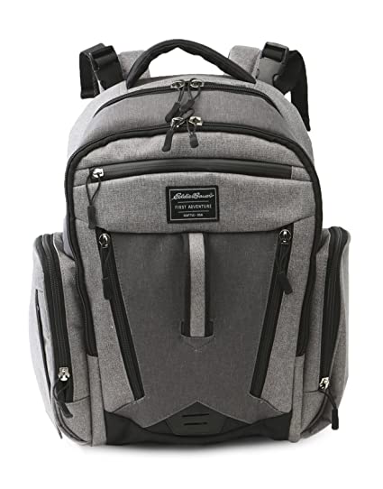 Photo 1 of Eddie Bauer Places & Spaces Bridgeport Diaper Bag Backpack, 1 Count (Pack of 1)
