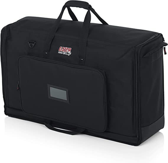 Photo 1 of Gator Cases Padded Nylon Dual Carry Tote Bag for Transporting (2) LCD Screens, Monitors and TVs Between 19" - 24"; (G-LCD-TOTE-SMX2)
