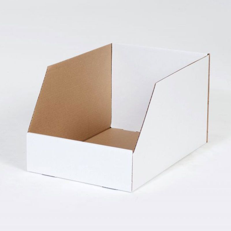 Photo 1 of 25PK-12" x 18" x 10" Jumbo Open Top Bin Box