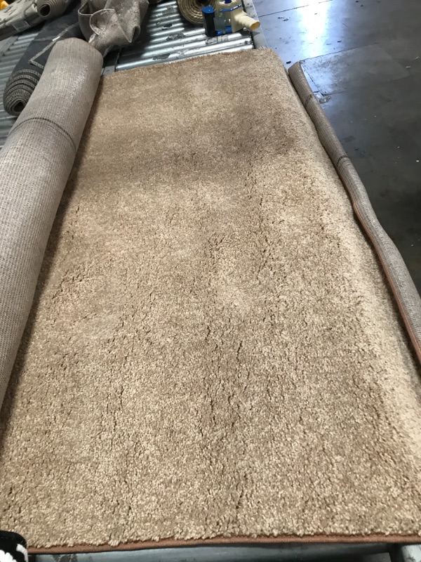 Photo 1 of 5x7 tan area rug
