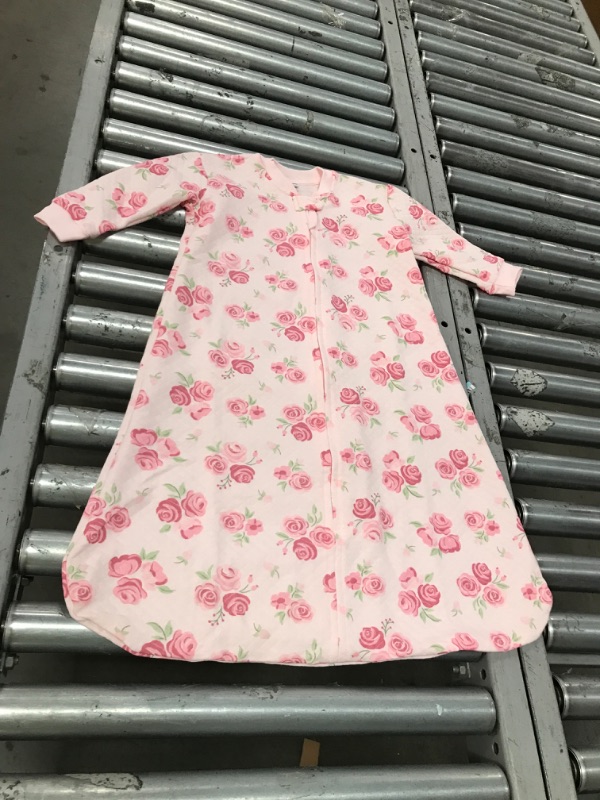 Photo 1 of SIZE LG 12-18M- PINK FLORAL GOWN