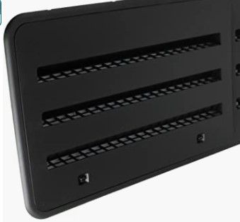 Photo 1 of 637318BK Refrigerator Vent - Black