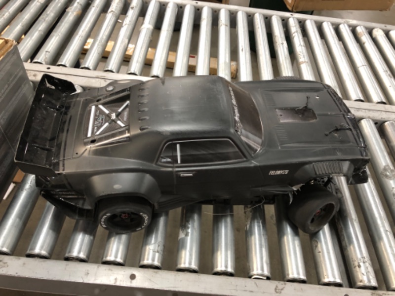 Photo 2 of (Damaged)Arrma 1/7 FELONY 6S BLX Street Bash All-Road Muscle Truck RTR Black
