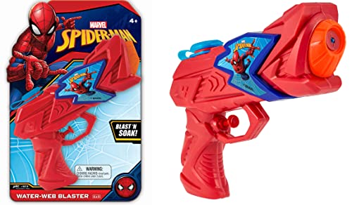 Photo 1 of 3 of- Marvel Spiderman Water Squirt Gun Toys (1 Pack) Avengers Water Gun Soaker for Kids & Adults Small Water Squirt Guns Toy Fun. Dog Training & Cat Traini
