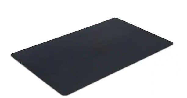 Photo 1 of 30 in. x 48 in. Multipurpose Black Rubber Mat
