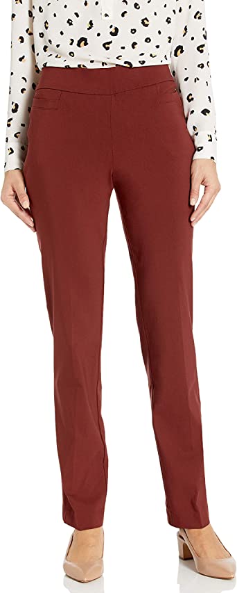 Photo 1 of Briggs New York Women's Super Stretch Millennium Welt Pocket Pull on Career Pant- size 12 