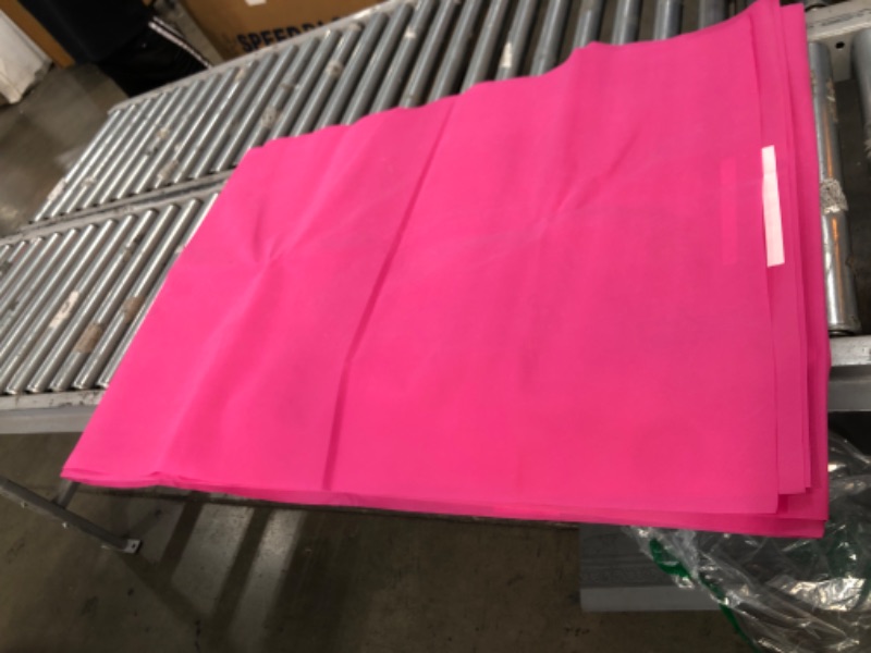 Photo 1 of 30' x 32" PINK PAPER FABRIC