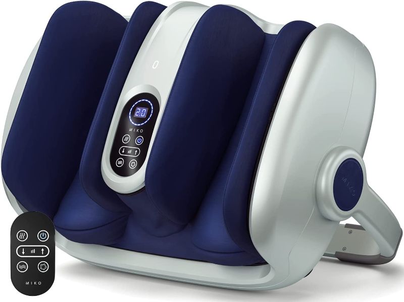 Photo 1 of Miko Shiatsu Foot Massager Machine Deep Tissue Massage Improves Circulation, Blood Flow with Deep Kneading, Heat Therapy - Plantar Fasciitis, Neuropathy,...
