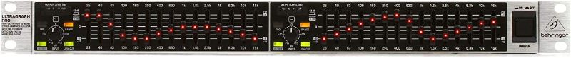 Photo 1 of Behringer Ultragraph Pro FBQ1502HD 15-Band Stereo Graphic EQ with FBQ Feedback Detection
