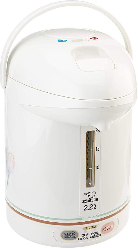 Photo 1 of Zojirushi CW-PZC22FC Micom Super Boiler 2.2L, Floral, 2.2 L
