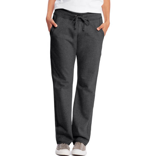 Photo 1 of Hanes Women's French Terry Pocket Pant, Xx-large , Black
