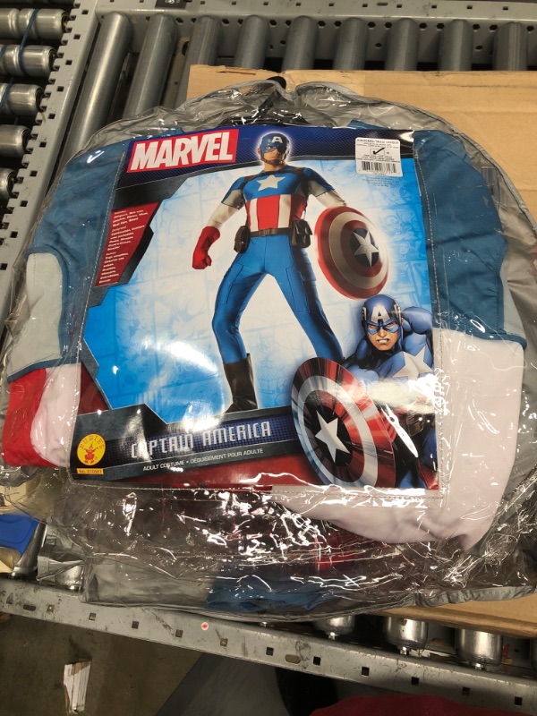 Photo 3 of Rubie's Costume Co Men's Marvel Universe Grand Heritage Captain America Costume