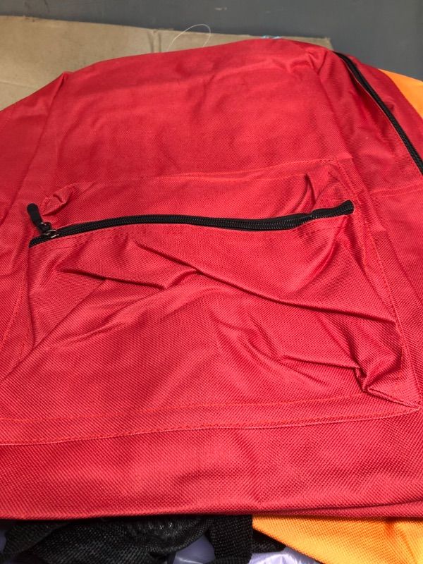 Photo 1 of back pack red