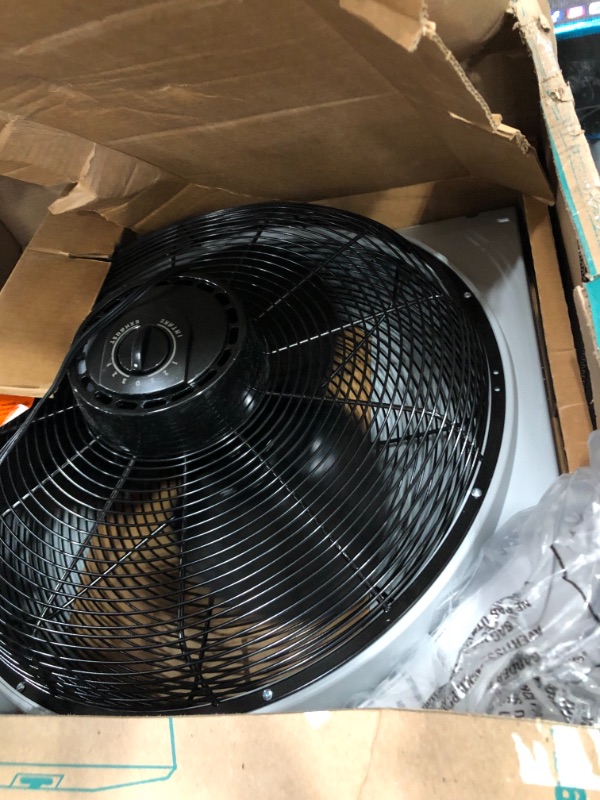 Photo 2 of Air King 9166F 20" Whole House Window Fan , Gray
