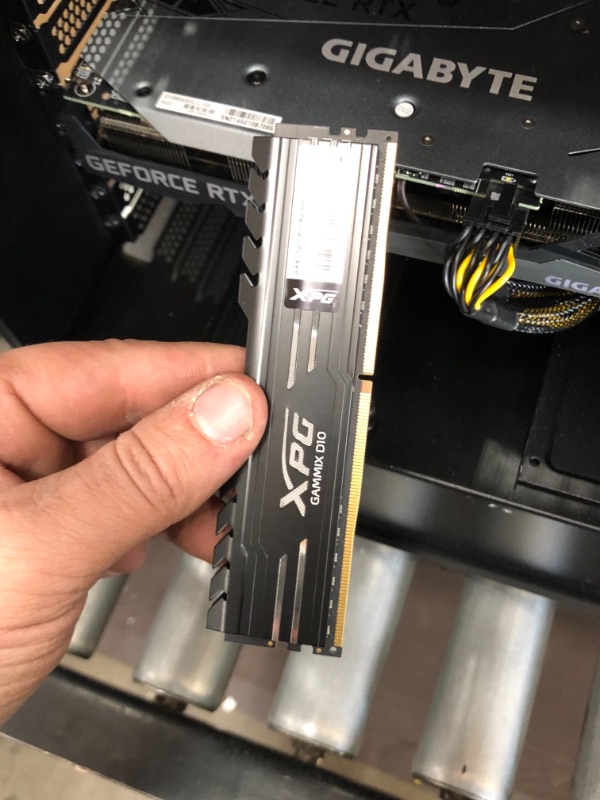 Photo 10 of INCOMPLETE MISSING CPU NEEDS PROFESSIONAL REPAIR 
DOES NOT POWER ON 
Skytech Shadow 3.0 Gaming PC Desktop - AMD Ryzen 7 3700X 3.6GHz, RTX 3060 Ti 8GB GDDR6, 16GB DDR4 3000, 1TB NVME, B550 Motherboard, 600W Gold PSU, AC WiFi, Windows 10 Home 64-bit
