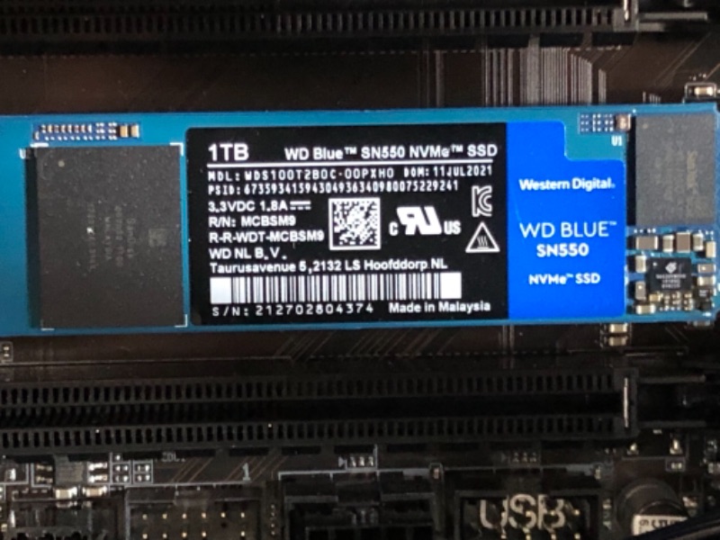 Photo 21 of INCOMPLETE MISSING CPU NEEDS PROFESSIONAL REPAIR 
DOES NOT POWER ON 
Skytech Shadow 3.0 Gaming PC Desktop - AMD Ryzen 7 3700X 3.6GHz, RTX 3060 Ti 8GB GDDR6, 16GB DDR4 3000, 1TB NVME, B550 Motherboard, 600W Gold PSU, AC WiFi, Windows 10 Home 64-bit
