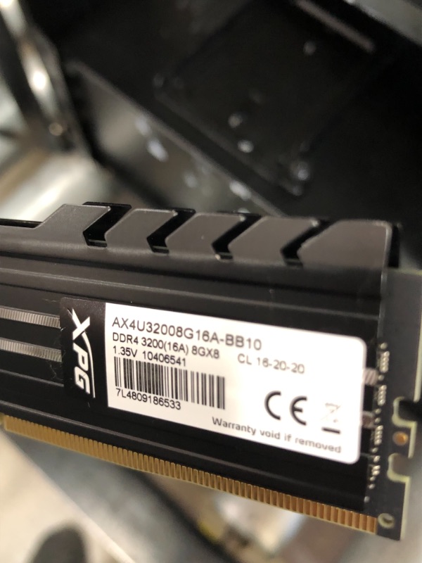 Photo 1 of INCOMPLETE MISSING CPU NEEDS PROFESSIONAL REPAIR 
DOES NOT POWER ON 
Skytech Shadow 3.0 Gaming PC Desktop - AMD Ryzen 7 3700X 3.6GHz, RTX 3060 Ti 8GB GDDR6, 16GB DDR4 3000, 1TB NVME, B550 Motherboard, 600W Gold PSU, AC WiFi, Windows 10 Home 64-bit
