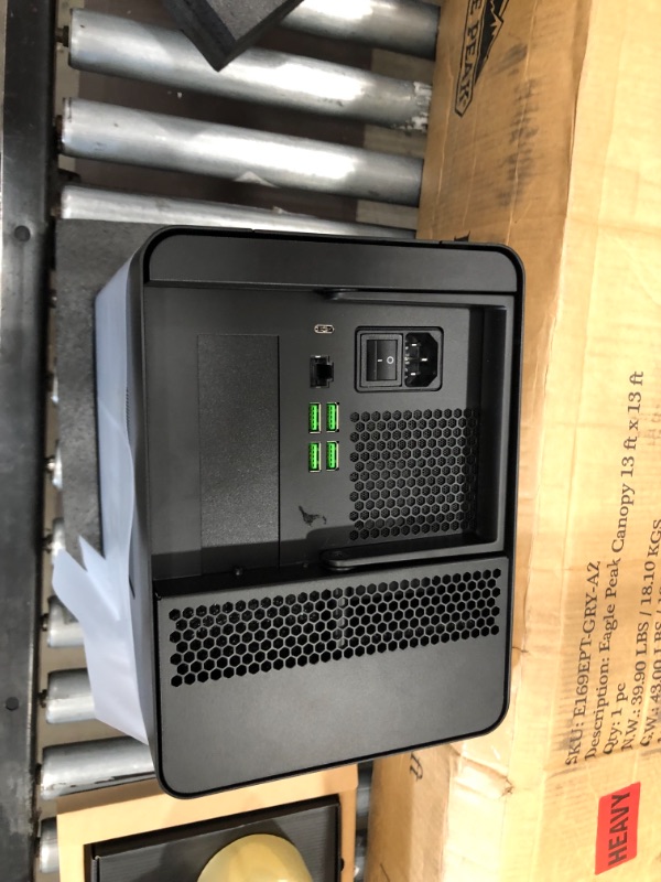 Photo 5 of Razer Core X Chroma Aluminum External GPU Enclosure (eGPU): Compatible with Windows & MacOS Thunderbolt 3 Laptops, NVIDIA /AMD PCIe Support, 700W PSU, 4x USB 3.1, 1x Gbit Ethernet, Chroma RGB, Black
