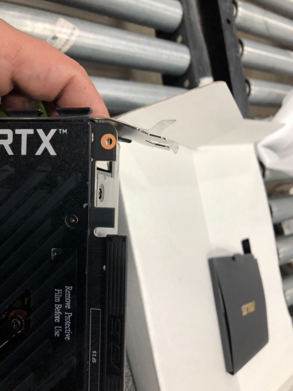 Photo 1 of ASUS ROG Strix LC NVIDIA GeForce RTX 3090 Ti OC Edition Gaming Graphics Card (PCIe 4.0, 24GB GDDR6X, HDMI 2.1, DisplayPort 1.4a, Full-Coverage Cold Plate, 240mm Radiator, 600mm tubing, GPU Tweak)
