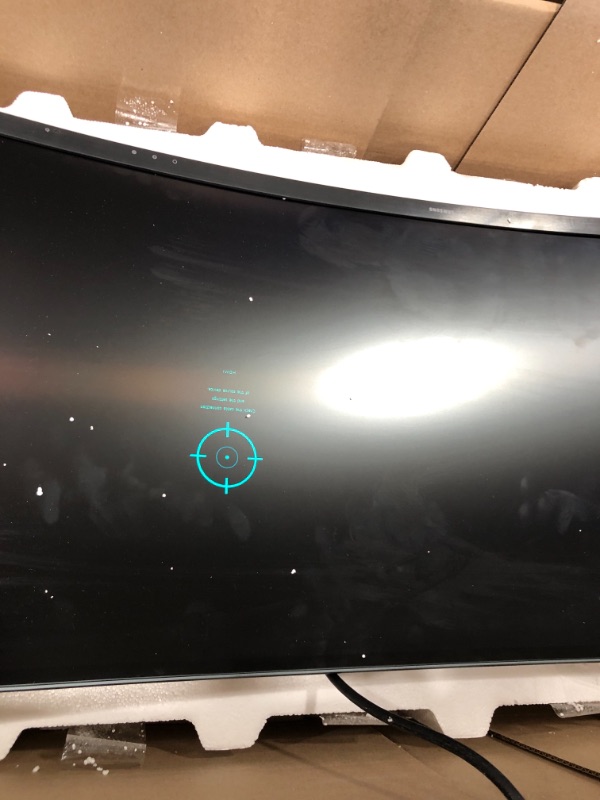 Photo 2 of **TESTED** MISSING PARTS** SAMSUNG LC49RG90SSNXZA 49-Inch CRG9 Curved Gaming Monitor, Black, QHD, 120Hz
