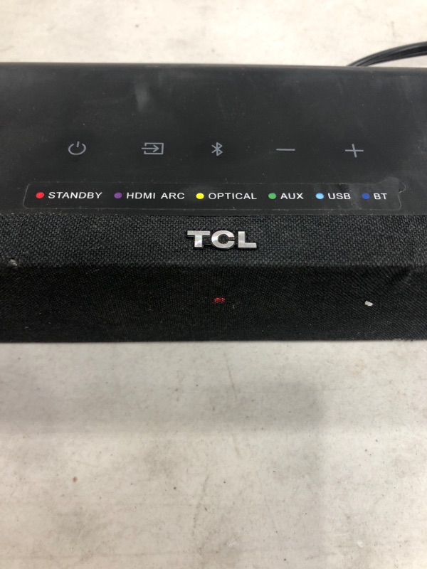 Photo 2 of **ISSUES CONNECTING SUBWOOFER** TCL Alto 6+ 2.1 Channel Dolby Audio Sound Bar with Wireless Subwoofer, Bluetooth – TS6110, 240W, 31.5-inch, Black
