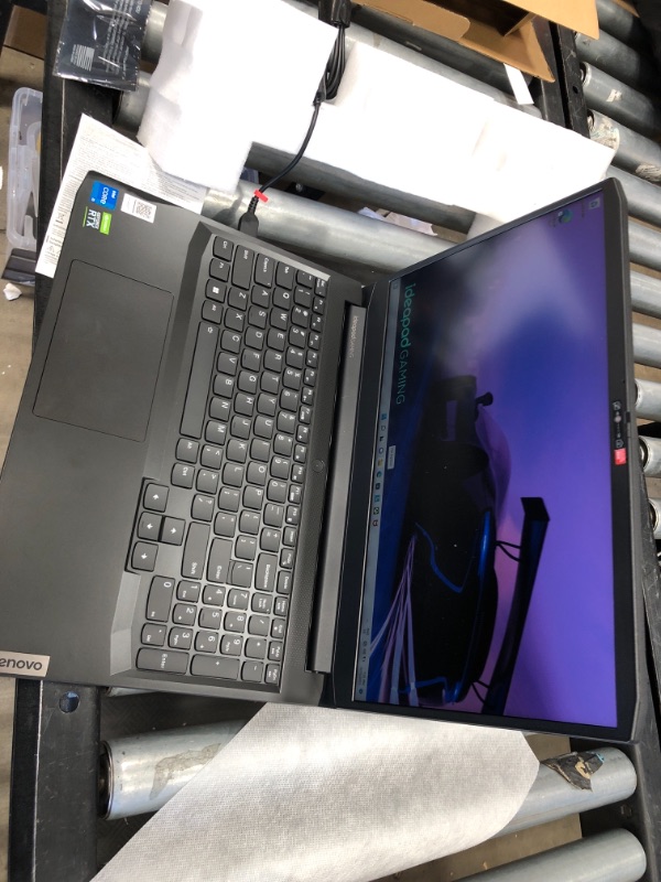 Photo 2 of **TESTED** Lenovo IdeaPad Gaming 3 15.6" FHD 120Hz Gaming Laptop, AMD Ryzen 5-5600H, 32GB RAM 1TB SSD, RTX 3050 Ti 4GB GDDR6, Backlit Keyboard, Bluetooth, Webcam, WiFi, Windows 11, Shadow Black
