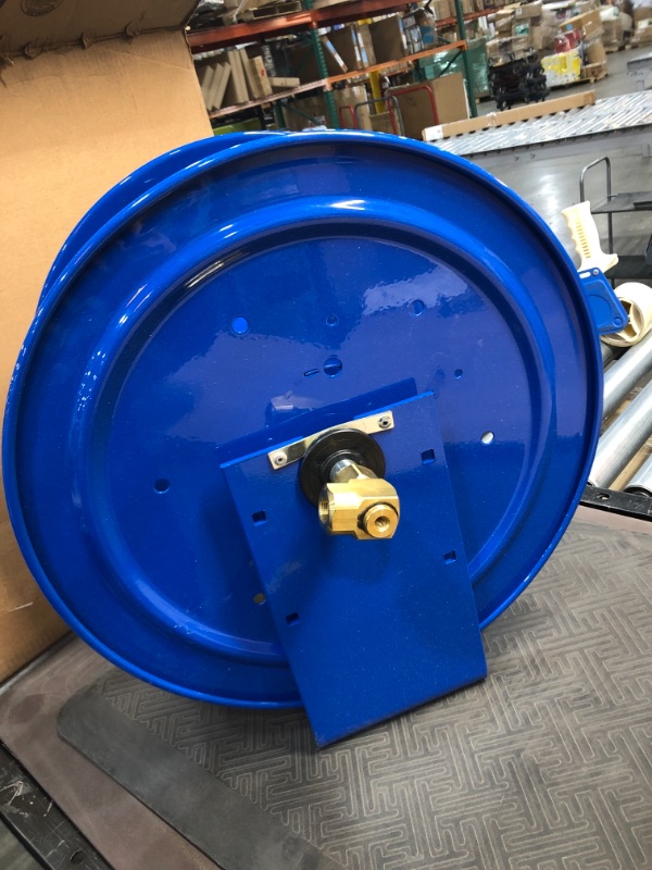 Photo 1 of 117-3-250, Challenger Hand Crank Hose Reel: 3/8" I.D., 250' Hose Capacity, Less Hose, 4000 PSI
