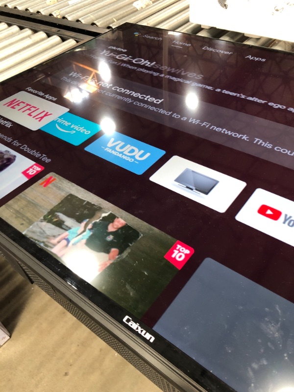 Photo 3 of Caixun EC50S1UA, 50 inch 4K UHD HDR LED Smart Android TV with Google Assistant (Voice Control), Screen Share, HDMI, USB, Wi-Fi, Bluetooth(2021 Model)
