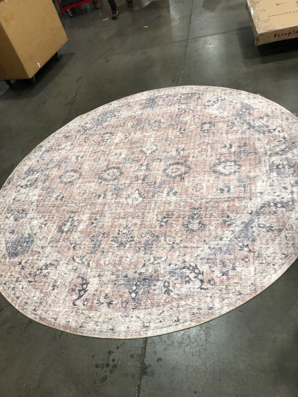 Photo 1 of 8ft round rug 