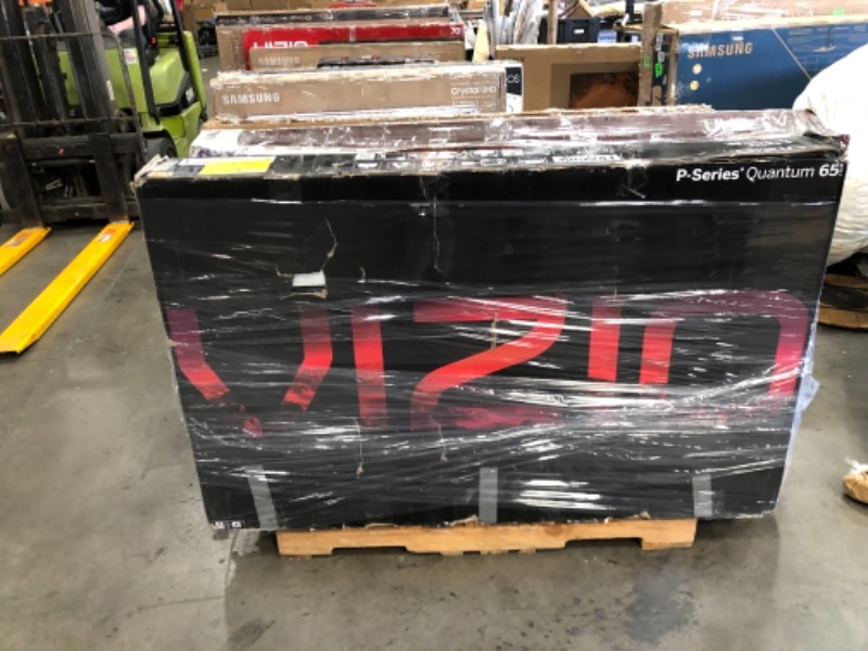 Photo 2 of NON REFUNDABLE NO RETURNS 
PALLET OF DAMAGED TV'S
accessories not included