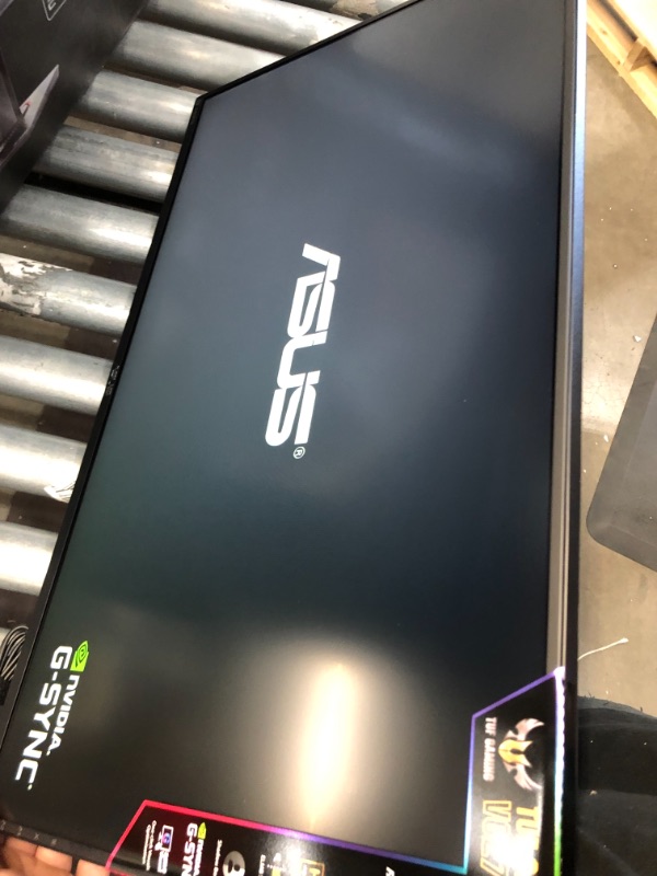 Photo 3 of ASUS TUF Gaming VG279QM 27” HDR Monitor, 1080P Full HD (1920 x 1080), Fast IPS, 280Hz, G-SYNC Compatible, Extreme Low Motion Blur Sync (ELMB SYNC), 1ms, DisplayHDR 400,, BLACK
