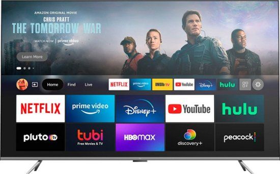 Photo 1 of Amazon - 75" Class Omni Series 4K UHD Smart Fire TV hands-free with Alexa
