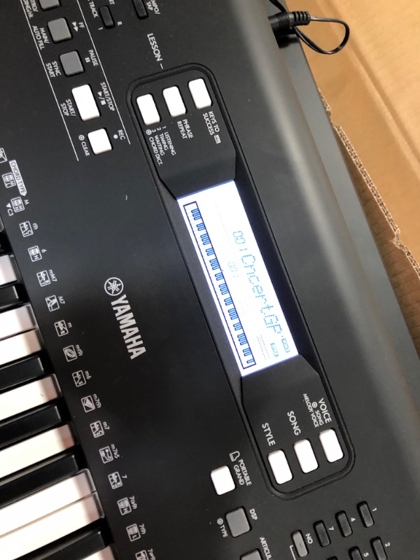 Photo 2 of Yamaha PSR-EW310 76-key Portable Keyboard with Power Supply