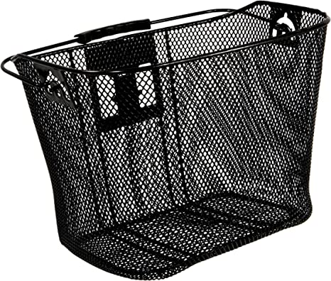 Photo 1 of Schwinn Wire Basket for Bikes with Quick Release, Black , Medium
