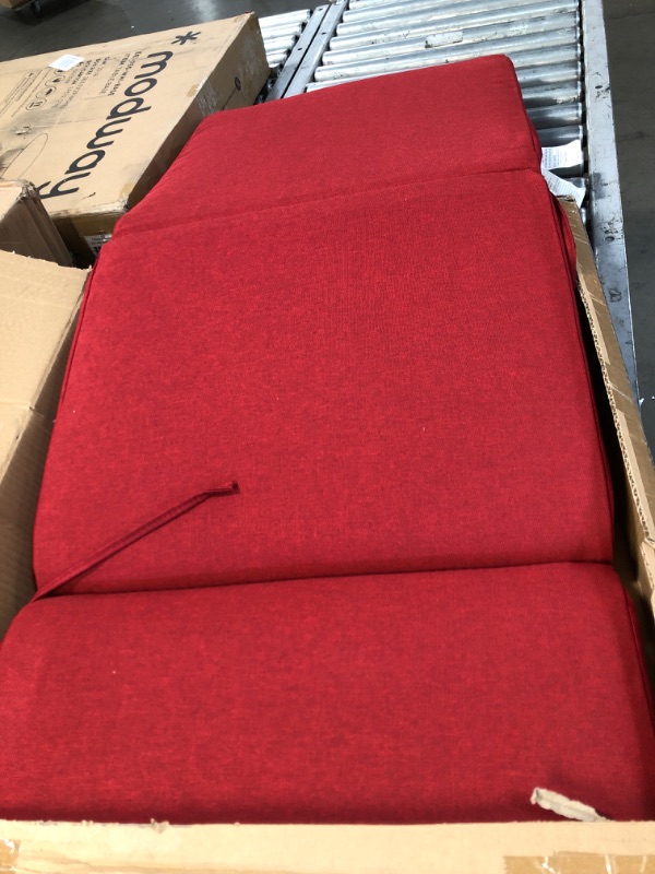 Photo 1 of 2PCS SEAT CUSHION RED