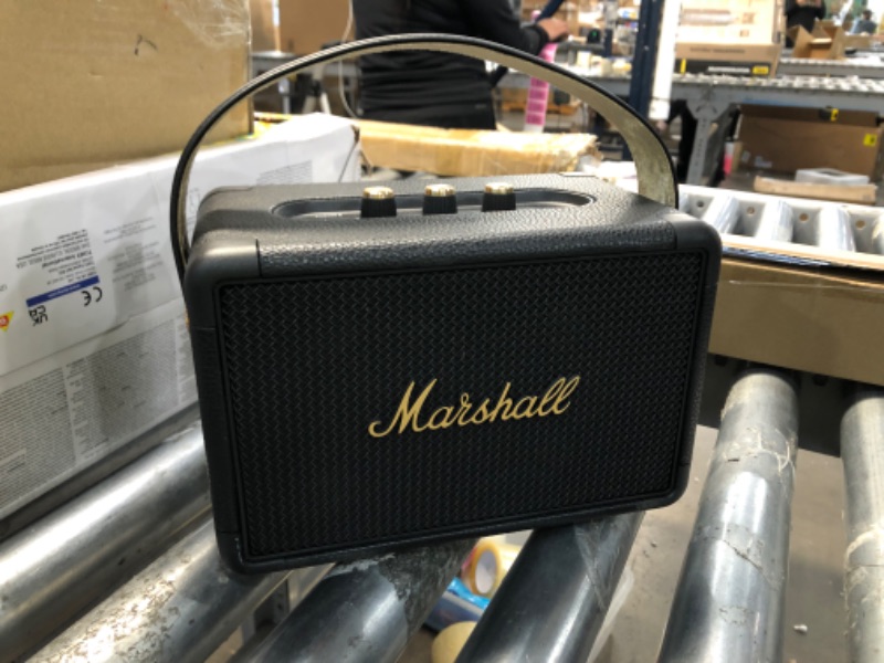 Photo 2 of Marshall Killburn II Waterproof Bluetooth Wireless Speaker - Black/Brass
